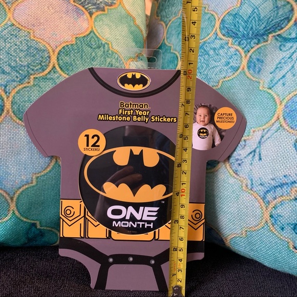 DC Batman Baby’s First Year Milestone Belly Stickers - Picture 3 of 4